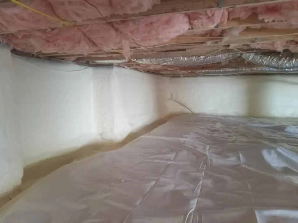 Crawl space encapsulation with closed-cell spray foam for Roof Waterproofing in Citrus Hills